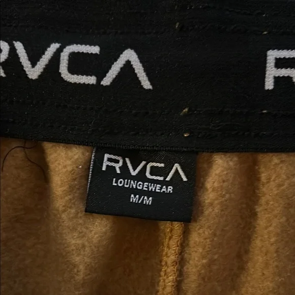 RVCA Tan Loungewear Pants - Picture 2 of 3